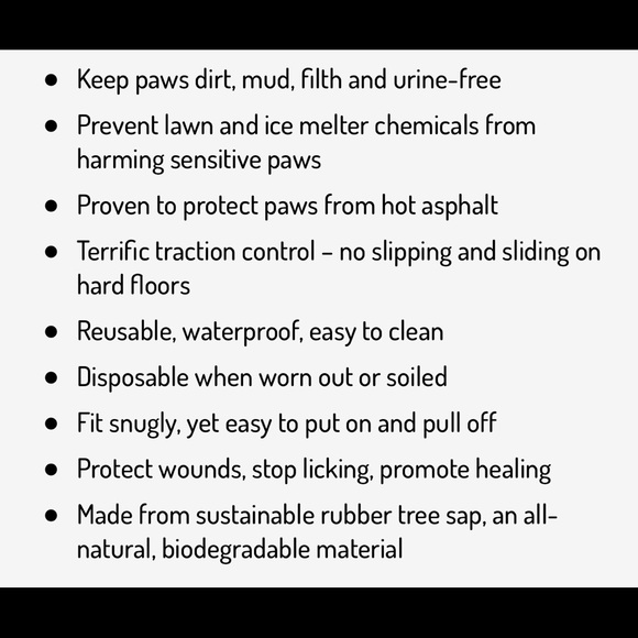 PAWZ Dog Pawz Dog Boots Disposable Reusable Waterproof Pawz Set Of